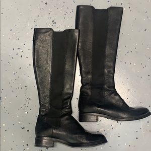 Cole Haan Black Knee High Boots
